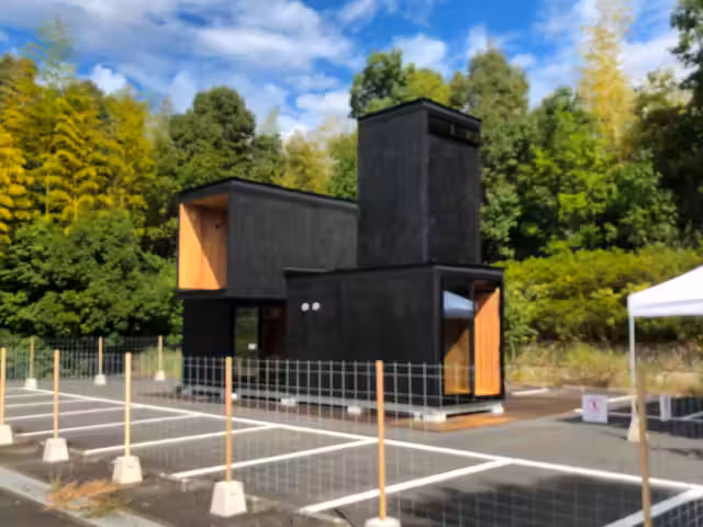 銘建工業10号地休憩所CLT株式会社日本サルベージサービス